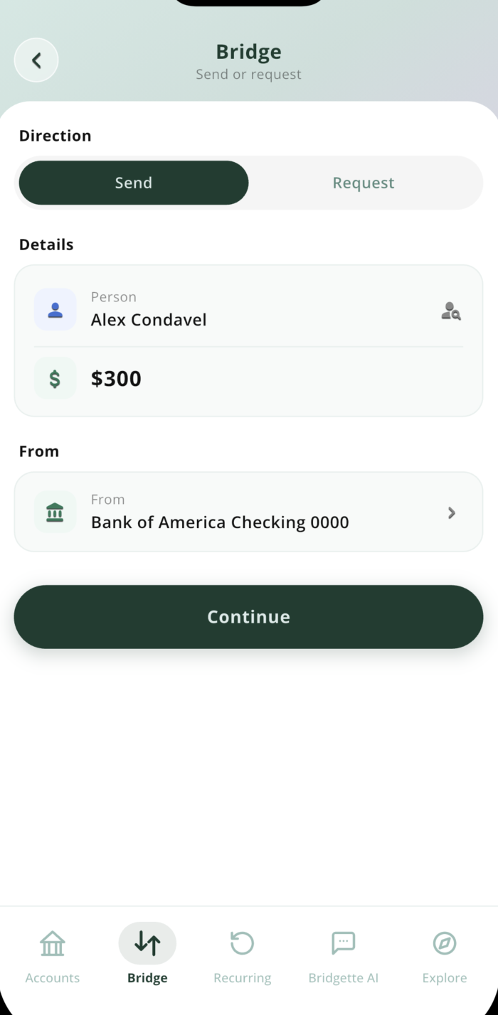 Send Money Screenshot